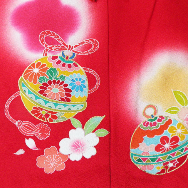 被布　セール　正絹　手描き友禅　日本製 アウトレット