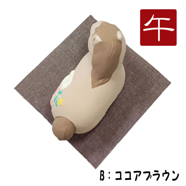干支,置物,飾り,午,うま,馬,ウマ,2026,令和８年,リュウコドウ,龍虎堂,石川紙業
