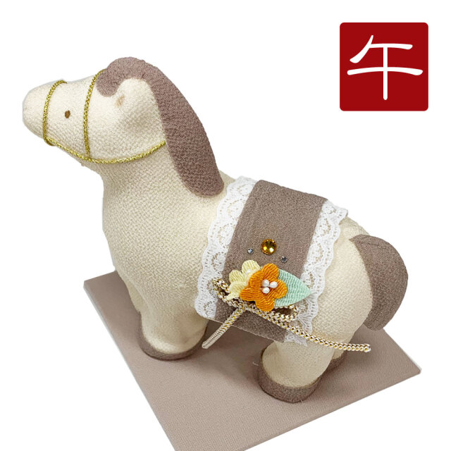 干支,置物,飾り,午,うま,馬,ウマ,2026,令和８年,リュウコドウ,龍虎堂,石川紙業　