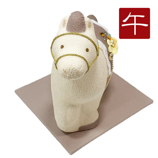 干支,置物,飾り,午,うま,馬,ウマ,2026,令和８年,リュウコドウ,龍虎堂,石川紙業　