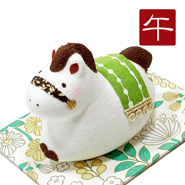干支,置物,飾り,午,うま,馬,ウマ,2026,令和８年,リュウコドウ,龍虎堂,石川紙業　