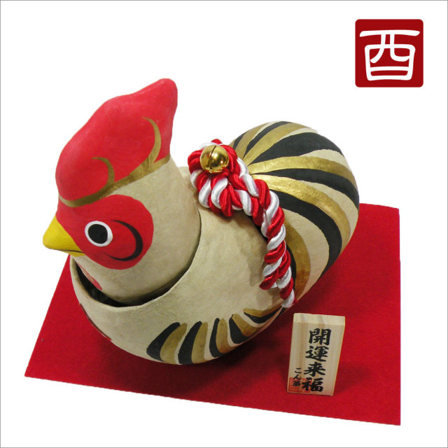 干支　置物　２０１７　平成２９年　酉　リュウコドウ