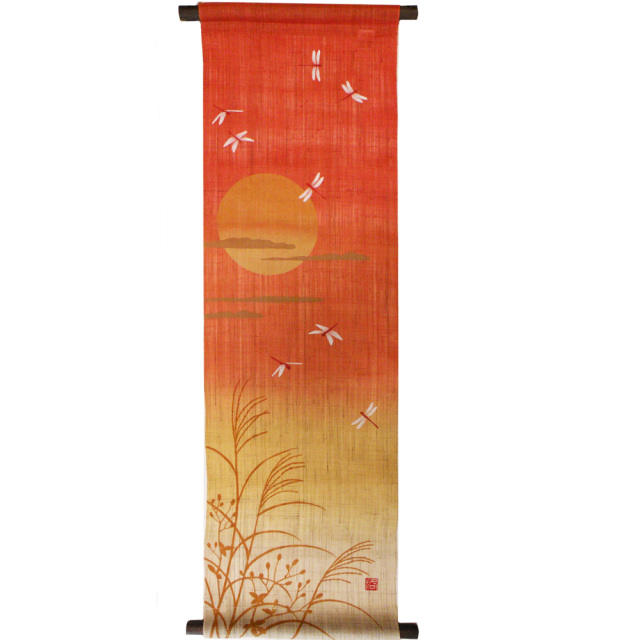 タペストリー　秋　　洛柿庵 モダンインテリア らくしあん