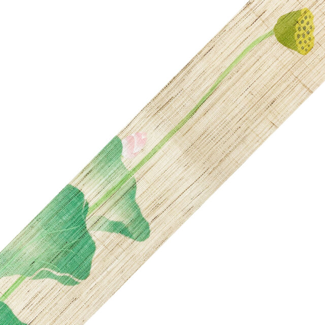 細タペストリー　　洛柿庵 モダンインテリア らくしあん 蓮一連